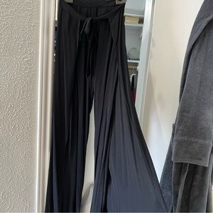 NWT ASTR Label Black Wrap Pilazzo Pants